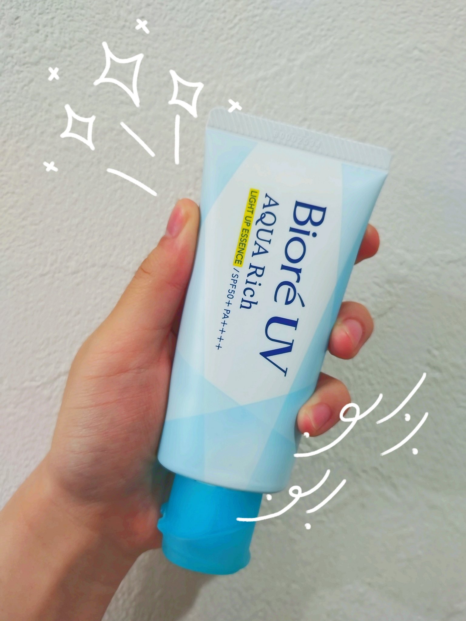 ビオレUV アクアリッチ ライトアップエッセンス/ビオレ/日焼け止めクリームを使ったクチコミ（1枚目）