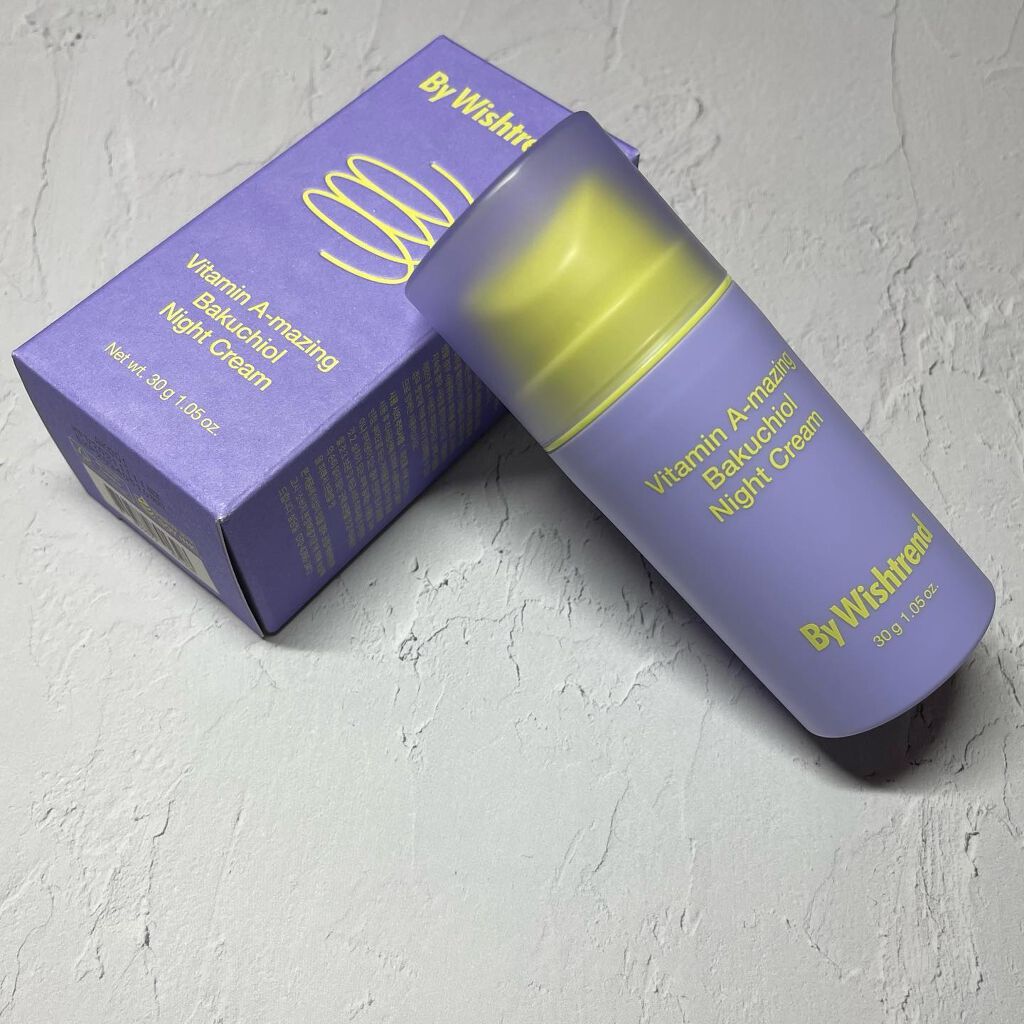 ビタミンA-mazingバクチオールナイトクリーム/By Wishtrend/フェイスクリームを使ったクチコミ(1枚目)