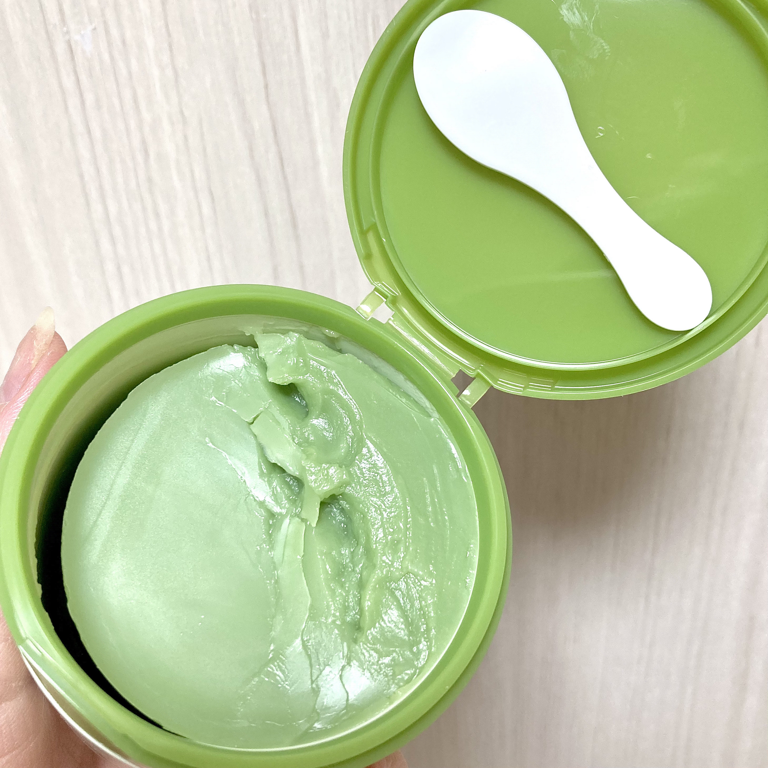 ワフードメイド 宇治抹茶クレンジングバーム 通常サイズ 90g/pdc/クレンジングバームを使ったクチコミ（2枚目）