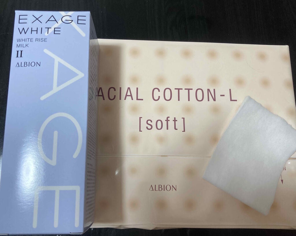 アルビオン フェイシャルコットンL(ソフト)/ALBION/コットンを使ったクチコミ(1枚目)