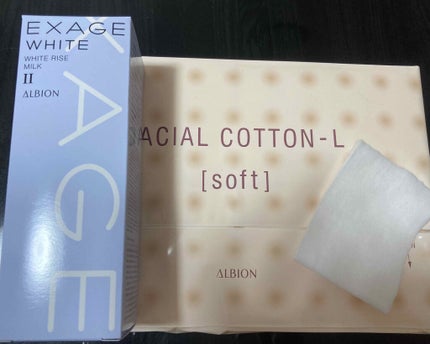 アルビオン フェイシャルコットンL(ソフト)/ALBION/コットンを使ったクチコミ(1枚目)