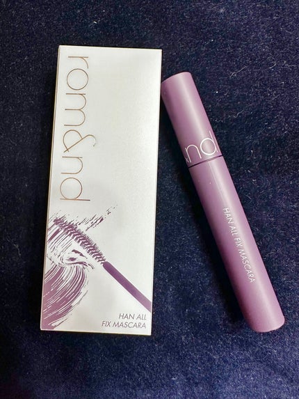 ハンオールフィックスマスカラ/rom&nd/マスカラを使ったクチコミ(1枚目)