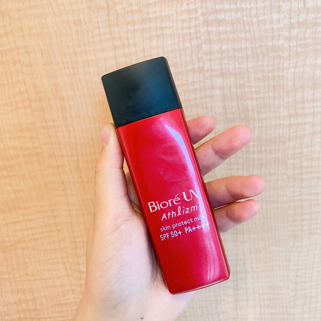 ビオレUV アスリズム スキンプロテクトミルク/ビオレ/日焼け止めミルクを使ったクチコミ(1枚目)