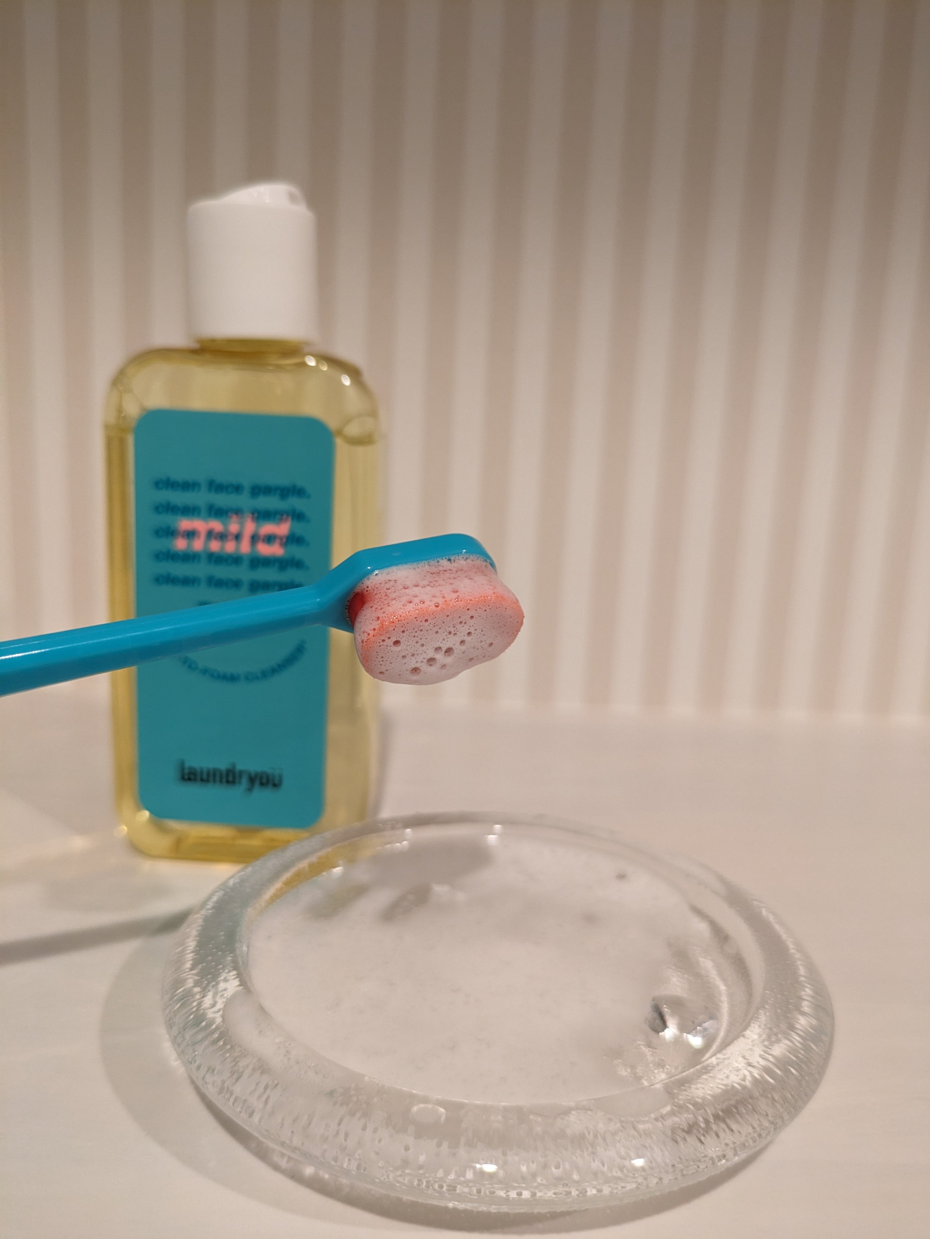 clean face gargle gel foam cleanser/laundryou/その他洗顔料を使ったクチコミ（3枚目）