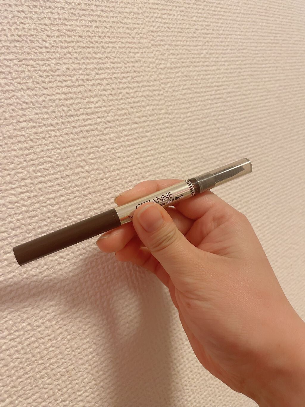 ブラシ付きアイブロウ繰り出し/CEZANNE/アイブロウペンシルを使ったクチコミ(1枚目)