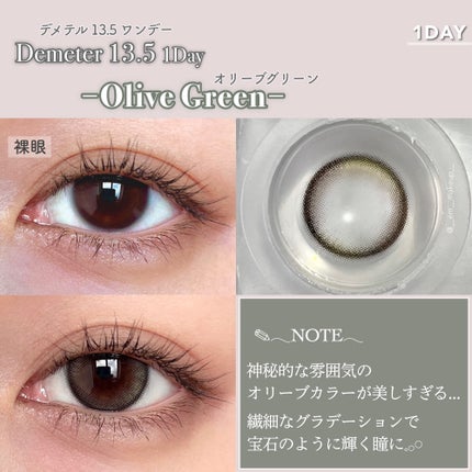 DEMETER 1day/Gemhour lens/カラーコンタクトレンズを使ったクチコミ(2枚目)