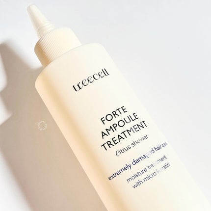 フォルテ アンプル トリートメント/treecell/洗い流すヘアトリートメントを使ったクチコミ(4枚目)