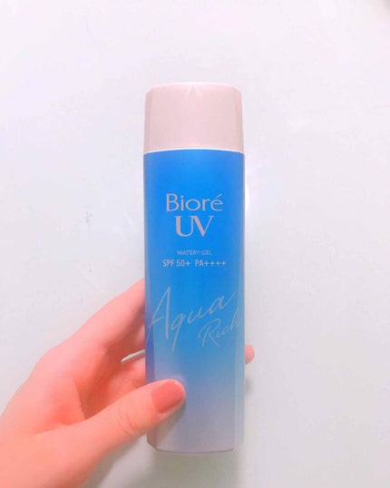 ビオレUV アクアリッチウォータリージェル /ビオレ/日焼け止め・UVケアを使ったクチコミ(1枚目)