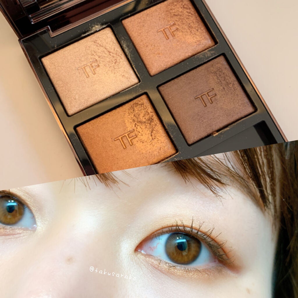 アイ カラー クォード/TOM FORD BEAUTY/アイシャドウパレットを使ったクチコミ(1枚目)