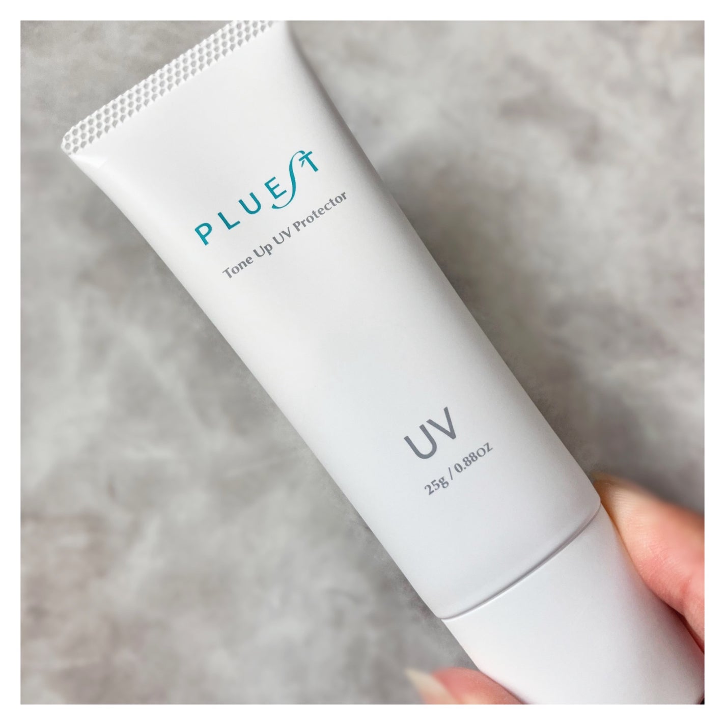 トーンアップUVプロテクター/PLUEST/日焼け止めクリームを使ったクチコミ(1枚目)