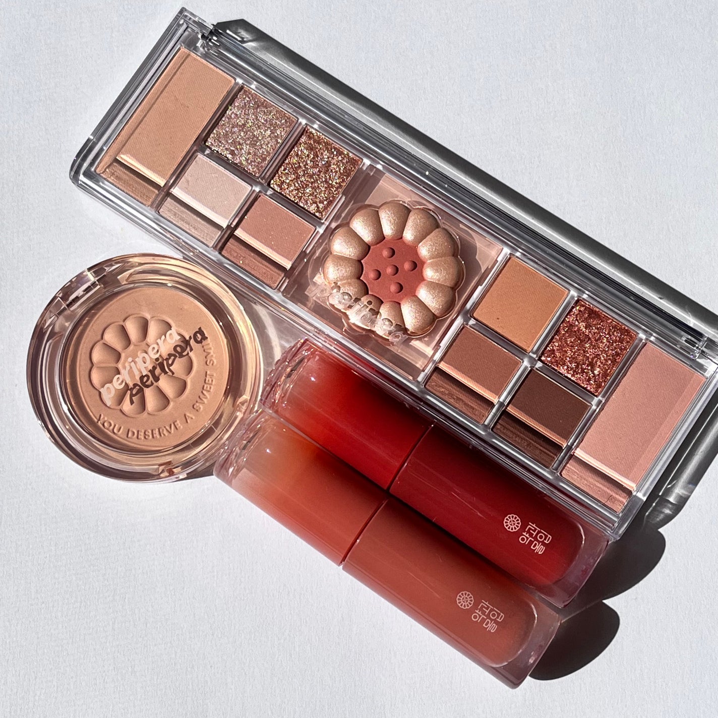 ピュア ブラッシュド サンシャイン チーク/PERIPERA/パウダーチークを使ったクチコミ(1枚目)