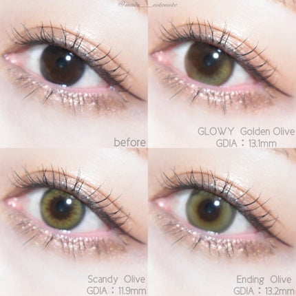 Ending 1day/OLENS/ワンデー(1DAY)カラコンを使ったクチコミ(6枚目)