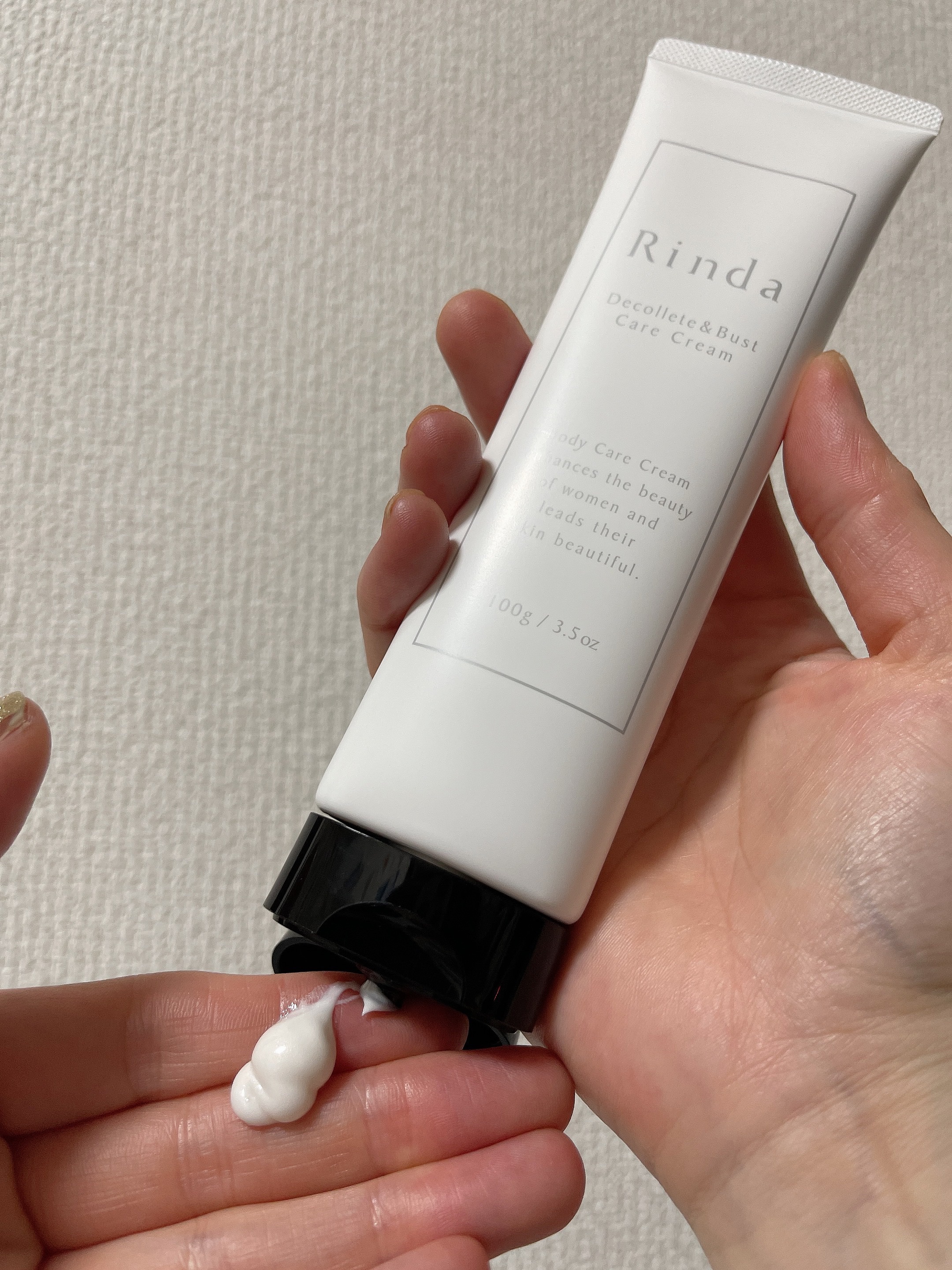 デコルテ＆バストケアクリーム/Rinda/バストケア・ヒップケアを使ったクチコミ（1枚目）