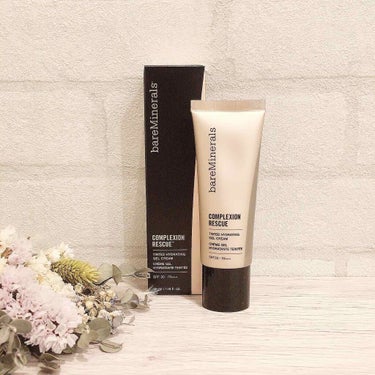 bareMinerals CR ティンテッド ジェル クリーム bのクチコミ「🎼.•*¨*•.¸¸🎶水に着目したアプローチでお肌の内側から潤うようなベースメイクを叶えてくれ.....」（1枚目）