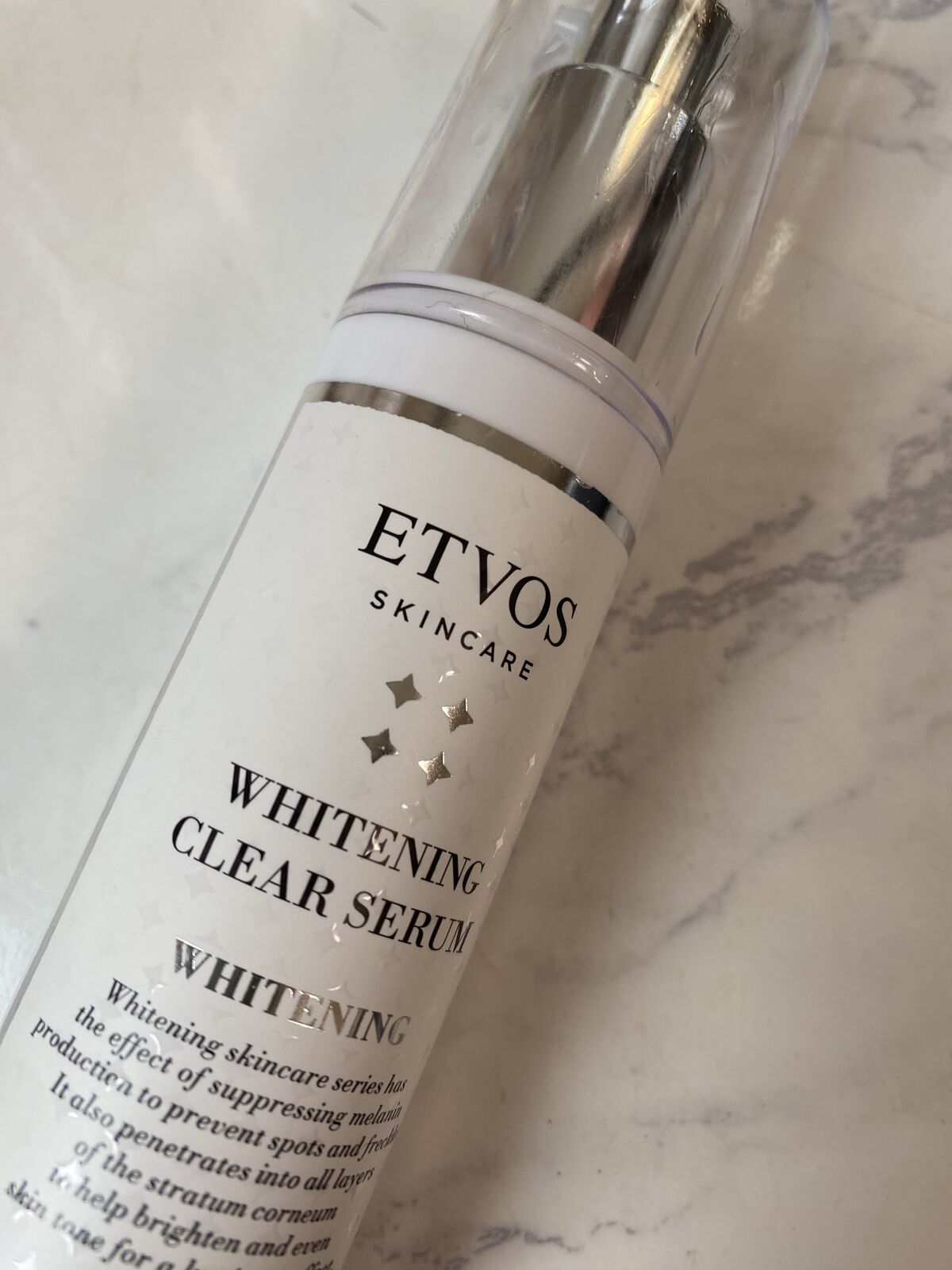 ホワイトニングクリアセラム/エトヴォス/美容液を使ったクチコミ（1枚目）