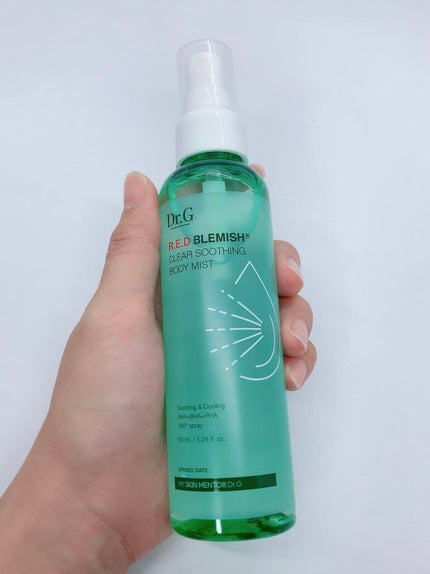 知香フォロバのクチコミ「【Dr.G】
レッドブレミッシュスージング
✓ボディーミスト
噴射力は強めで
逆さにしてもO.....」(2枚目)