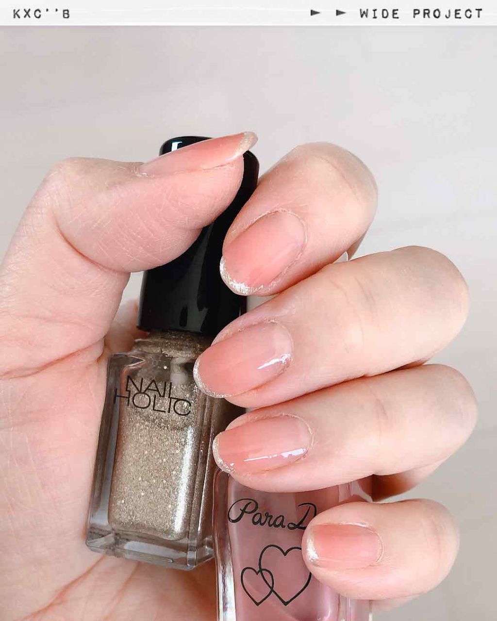 ネイルファンデーション/パラドゥ/マニキュアを使ったクチコミ（3枚目）