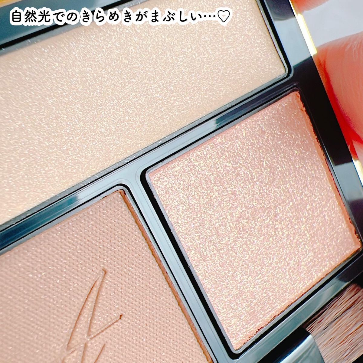 コンスピキュアス アイズ/Amplitude/アイシャドウパレットを使ったクチコミ(3枚目)