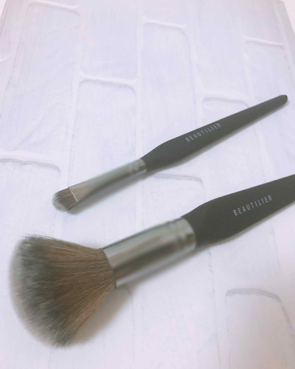 BEAUTILIER メイクブラシ/DAISO/メイクブラシを使ったクチコミ(2枚目)