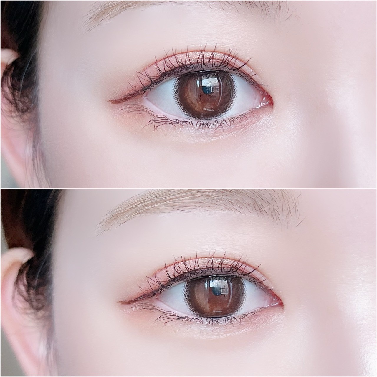 キスミー　フェルム　スタイリングアイパレット 02 アプリコットビジュー/キスミー フェルム/アイシャドウパレットを使ったクチコミ（3枚目）