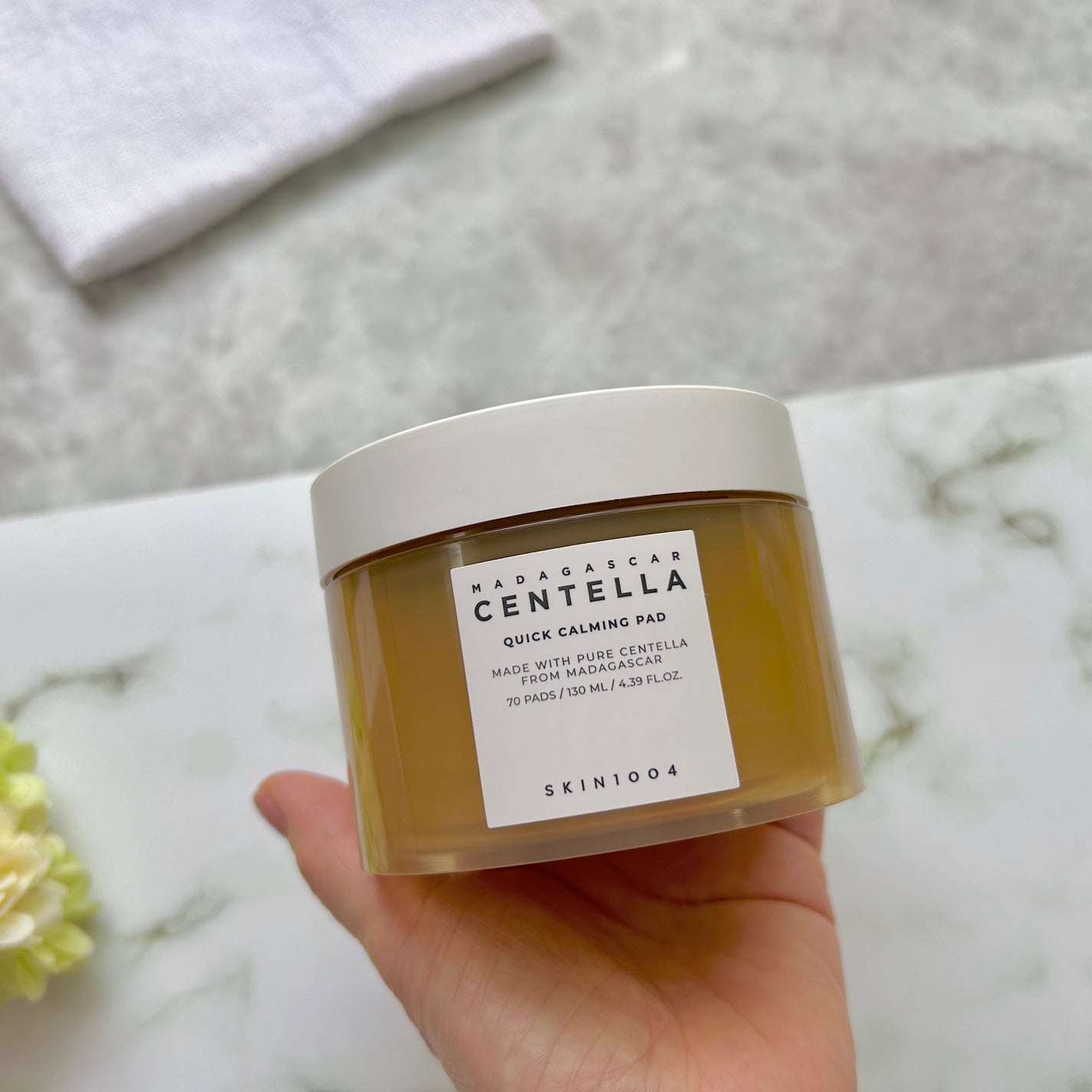 センテラ クイックカーミングパッド/SKIN1004/トナーパッドを使ったクチコミ(2枚目)