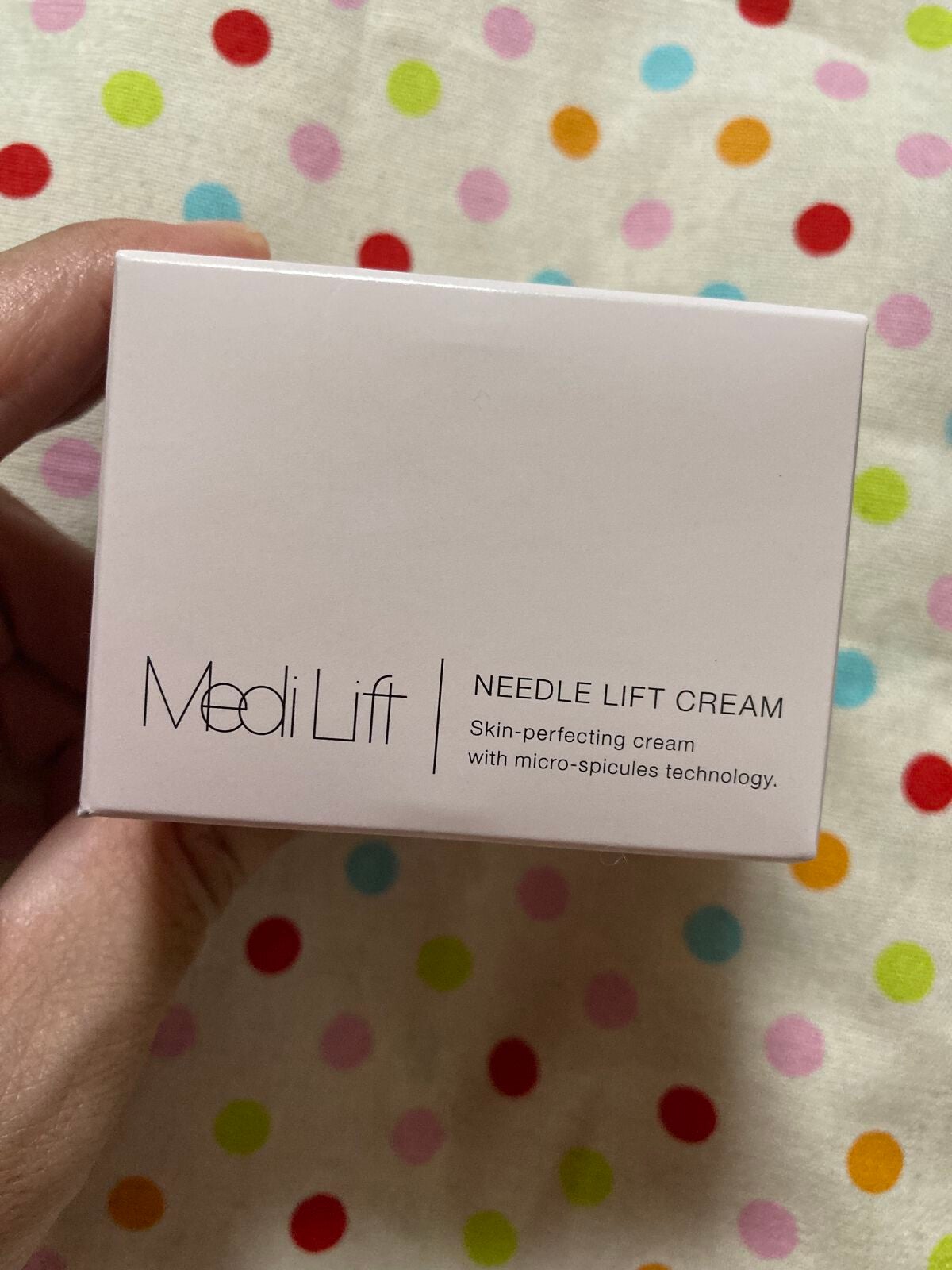 メディリフト ニードルリフトクリーム/YA-MAN TOKYO JAPAN/フェイスクリームを使ったクチコミ(2枚目)