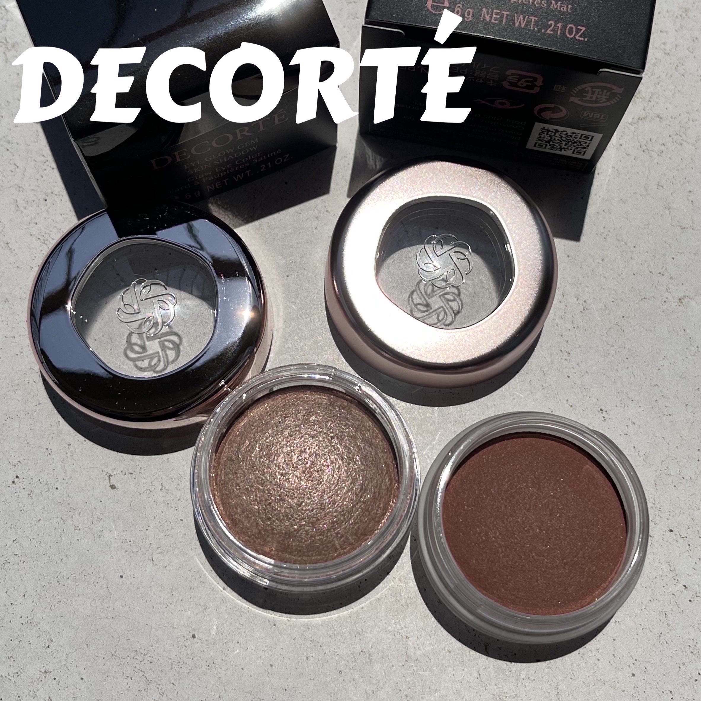 アイグロウジェム スキンシャドウ/DECORTÉ/ジェル・クリームアイシャドウを使ったクチコミ（1枚目）