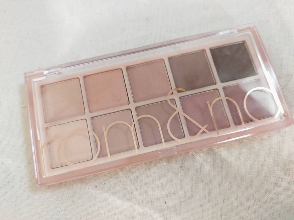 ベターザンパレット/rom&nd/アイシャドウパレットを使ったクチコミ（2枚目）