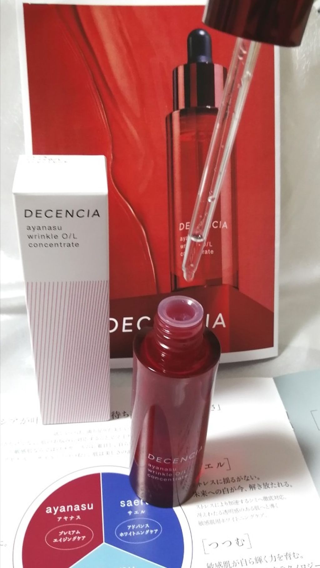 アヤナス リンクルO/L コンセントレート/DECENCIA/美容液を使ったクチコミ(3枚目)