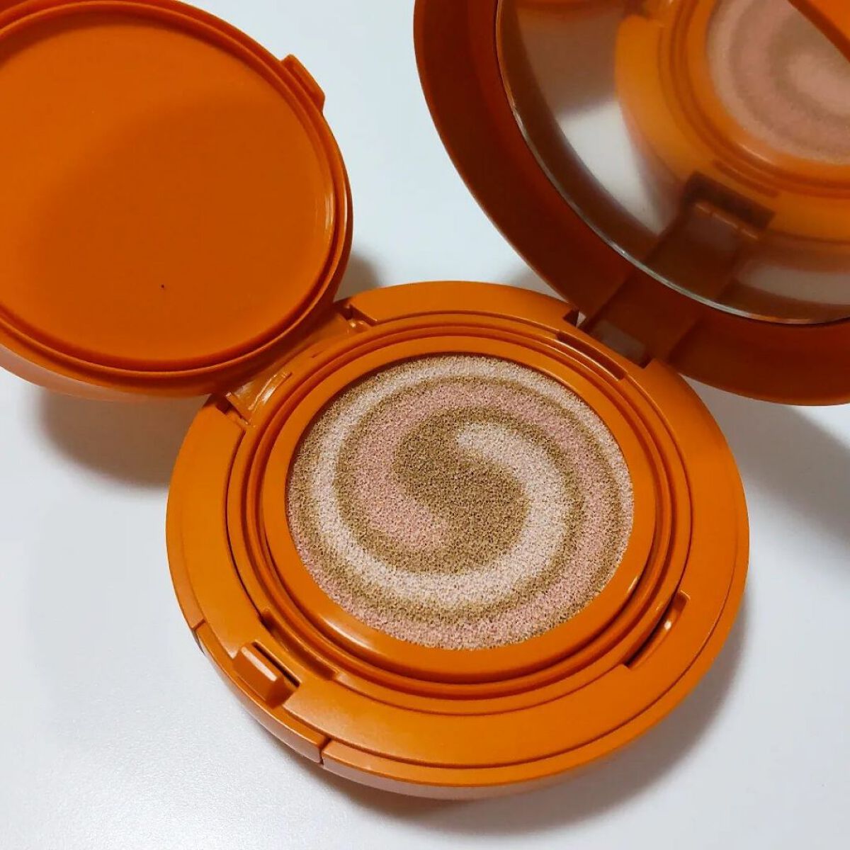 ピンクオーラクッション/DPC/クッションファンデーションを使ったクチコミ（3枚目）