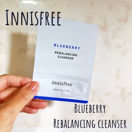 ブルーベリー バランシング 5.5 クレンザー/innisfree/洗顔フォームを使ったクチコミ(1枚目)