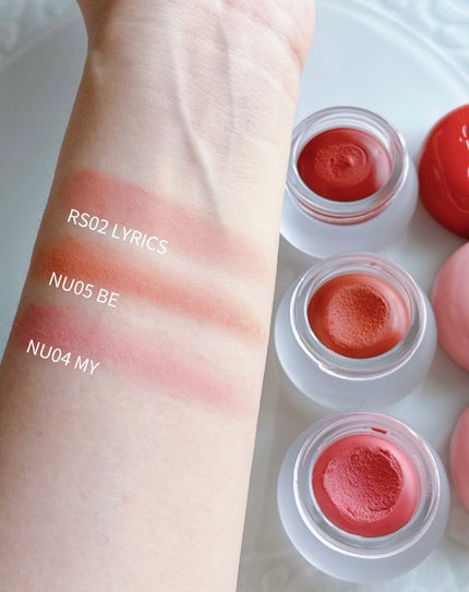 リップアンドチーク ブラーリープリンポット/fwee/口紅を使ったクチコミ(4枚目)