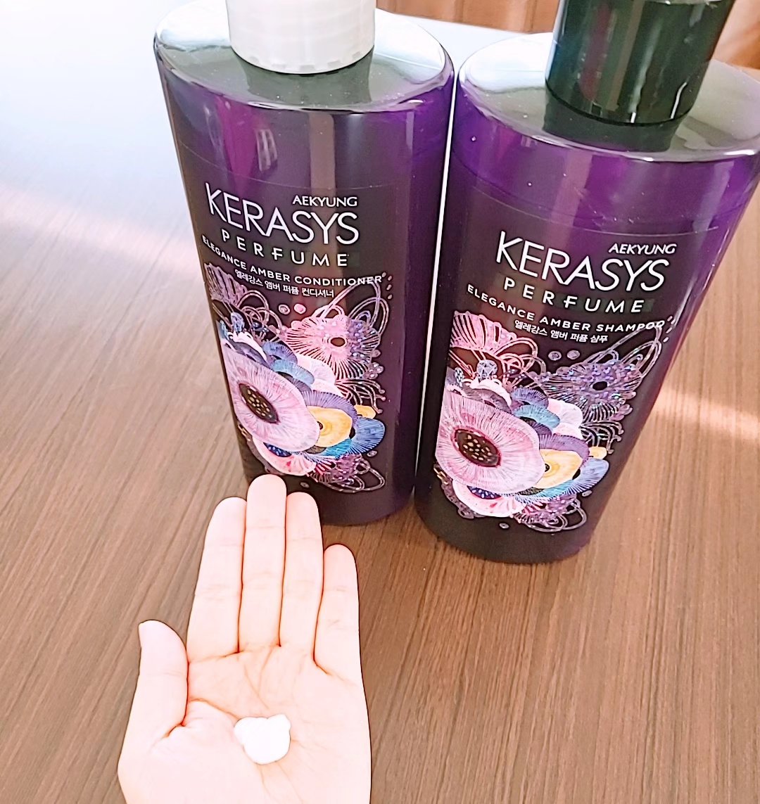 パフューム エレガンスアンバー シャンプー&コンディショナー/KERASYS/シャンプー・コンディショナーを使ったクチコミ（3枚目）