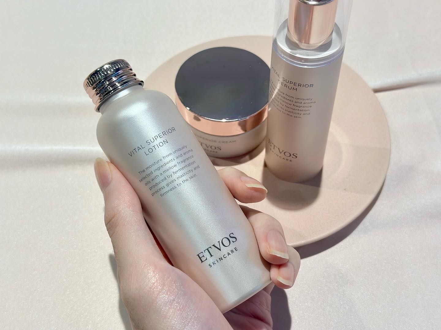 ヴァイタルスペリアクリーム/エトヴォス/フェイスクリームを使ったクチコミ（2枚目）