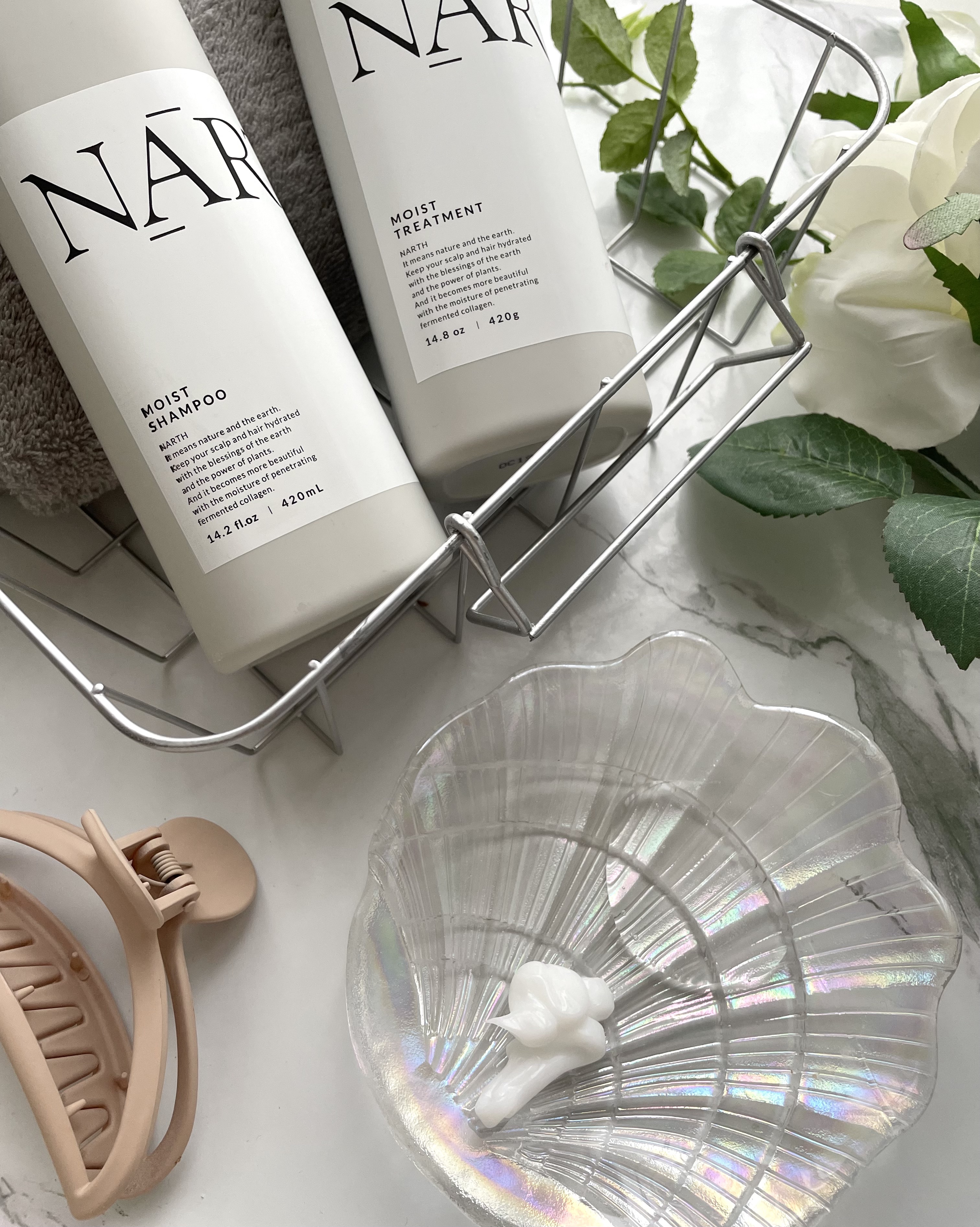 モイスト&リペアシャンプー／トリートメント/NARTH/市販シャンプーを使ったクチコミ（2枚目）