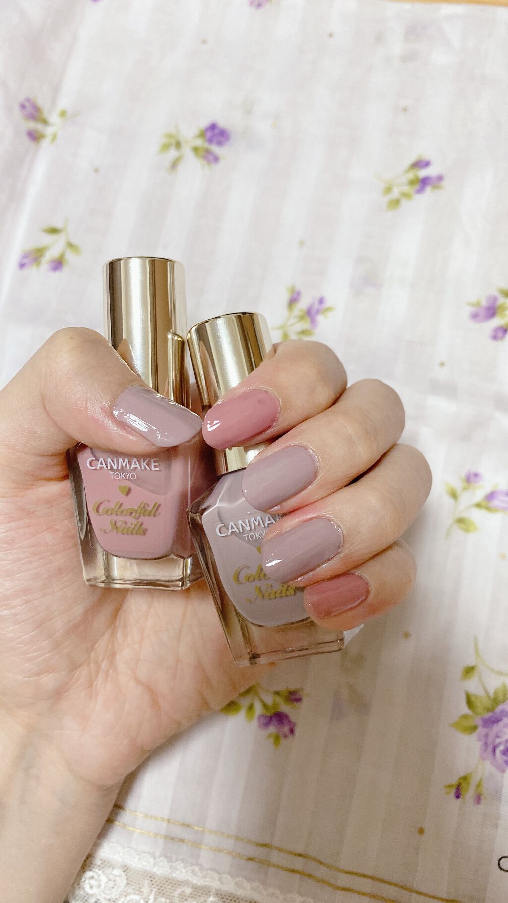 カラフルネイルズ/キャンメイク/マニキュアを使ったクチコミ(2枚目)