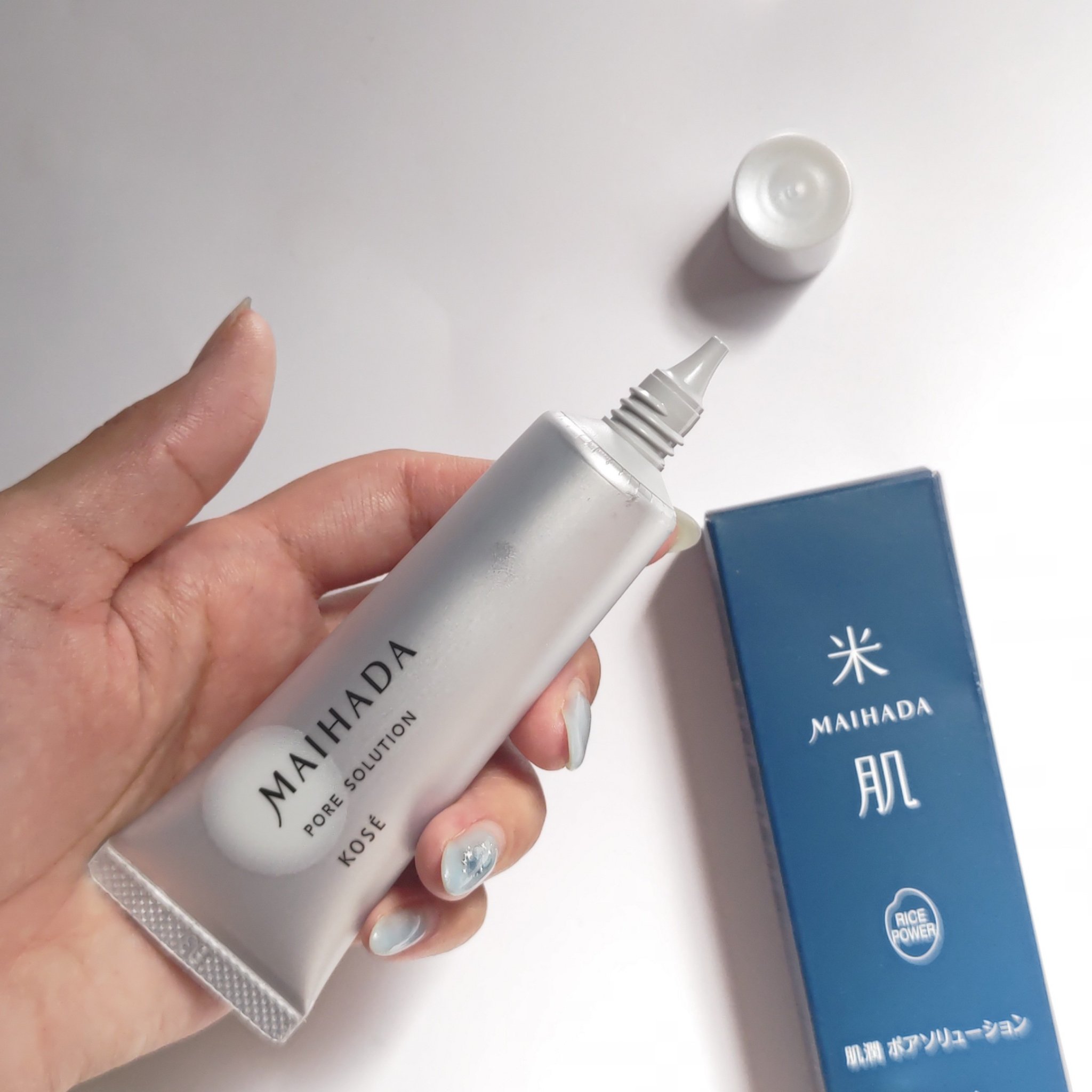 肌潤 ポアソリューション/米肌/美容液を使ったクチコミ（3枚目）