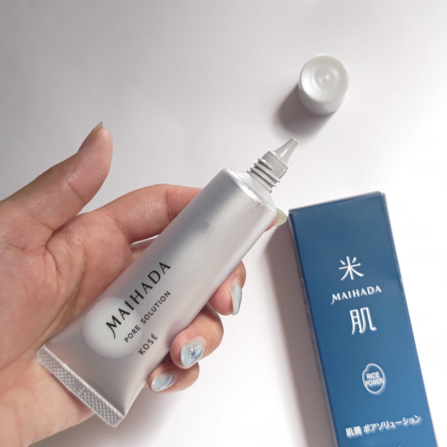 肌潤 ポアソリューション/米肌/美容液を使ったクチコミ(3枚目)