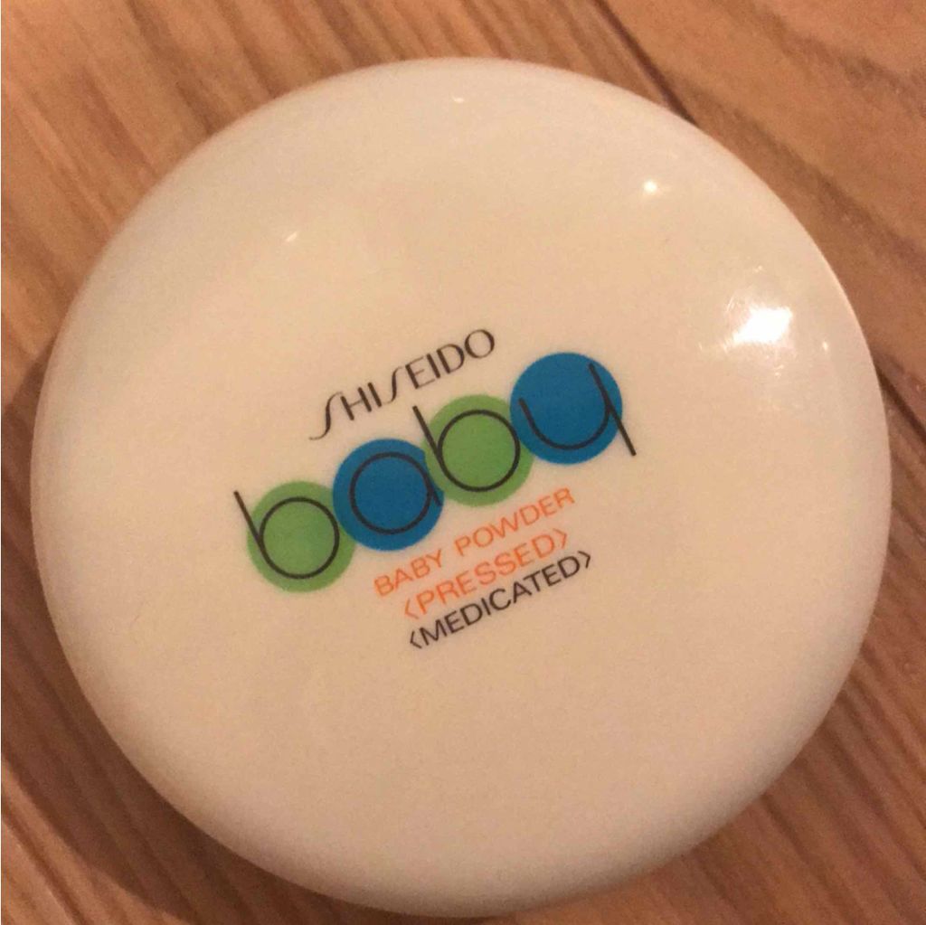 資生堂ベビーパウダー(プレスド)/ベビー/ボディパウダーを使ったクチコミ（1枚目）