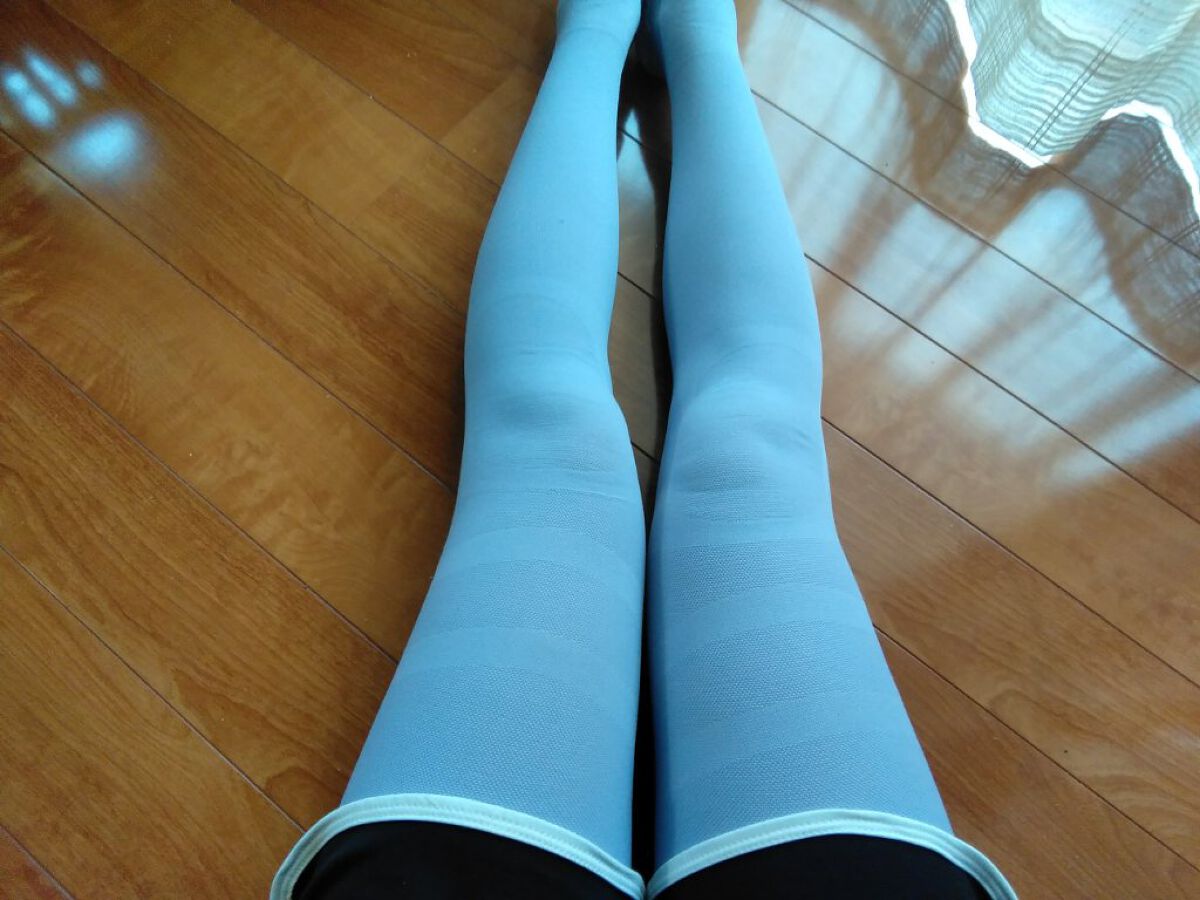 寝ながらメディキュット フルレッグ/メディキュット/着圧ソックス・レギンスを使ったクチコミ(2枚目)