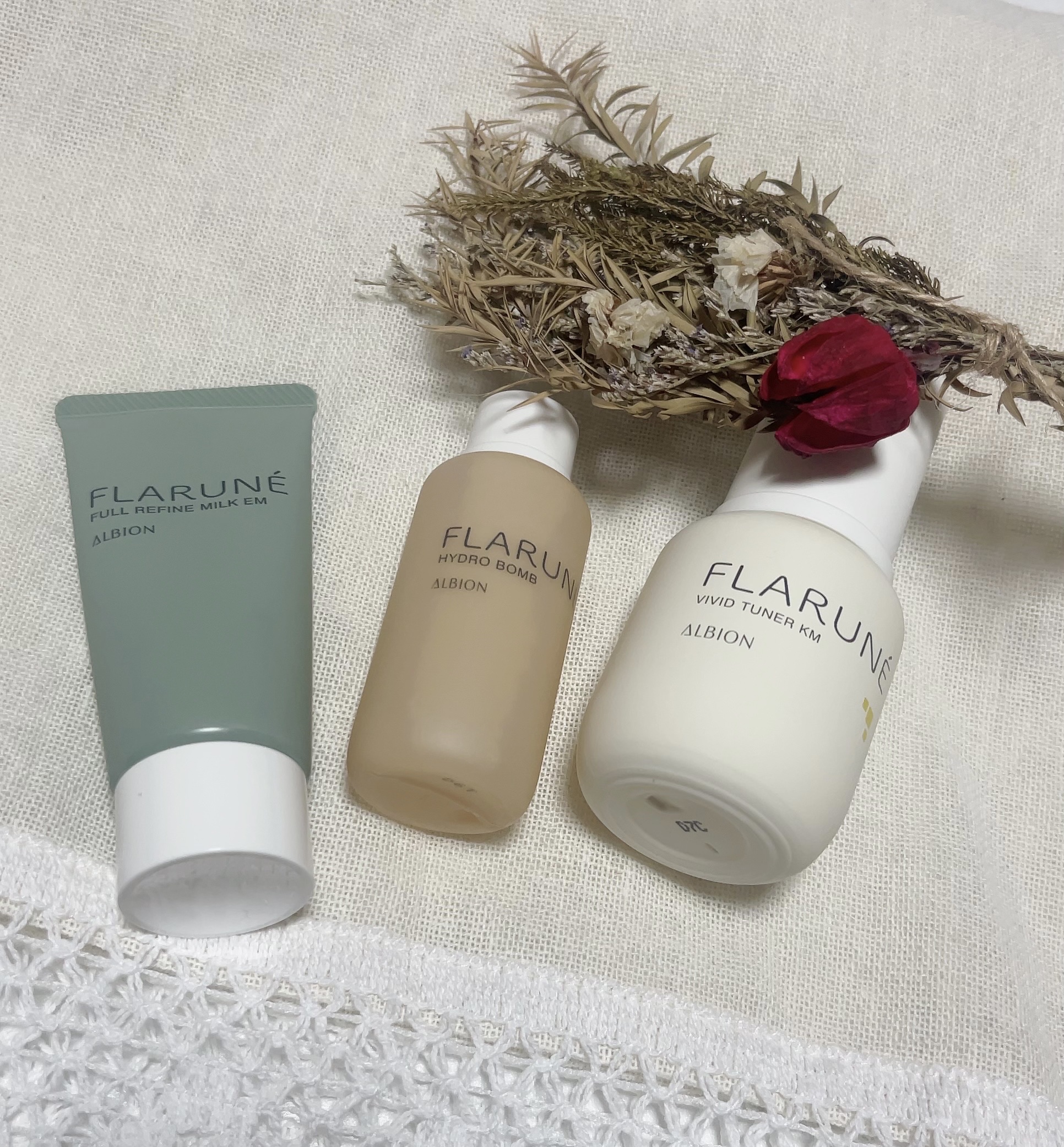 フラルネ ビビッドチューナー KM/ALBION/美容液を使ったクチコミ（1枚目）