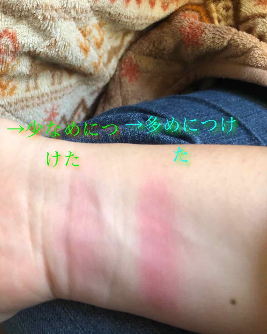 スフレチーク Souffle/DAISO/ジェル・クリームチークを使ったクチコミ(2枚目)