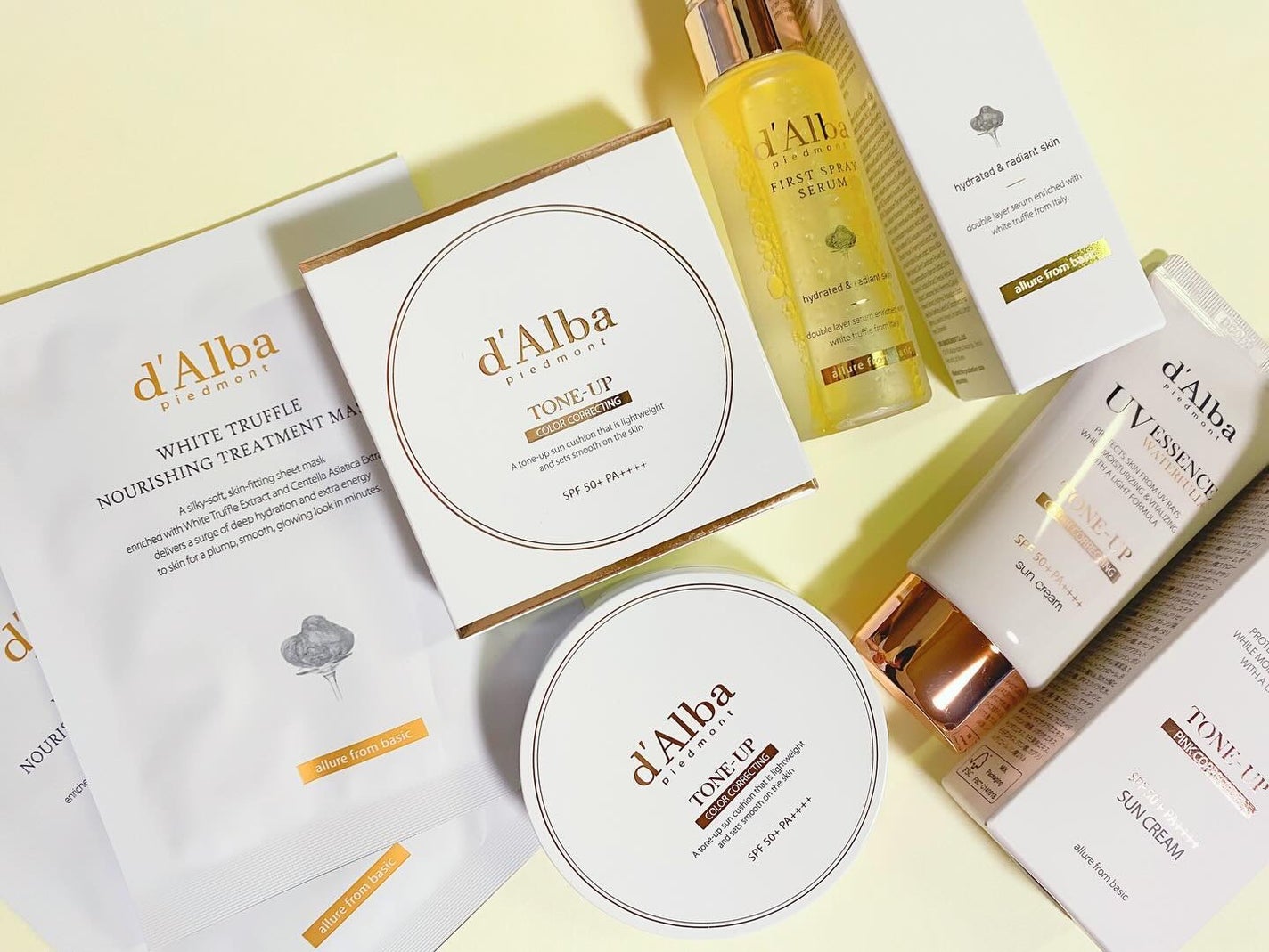 ダルバ ホワイトトリュフファーストスプレーセラム/ダルバ/ミスト状化粧水を使ったクチコミ(3枚目)