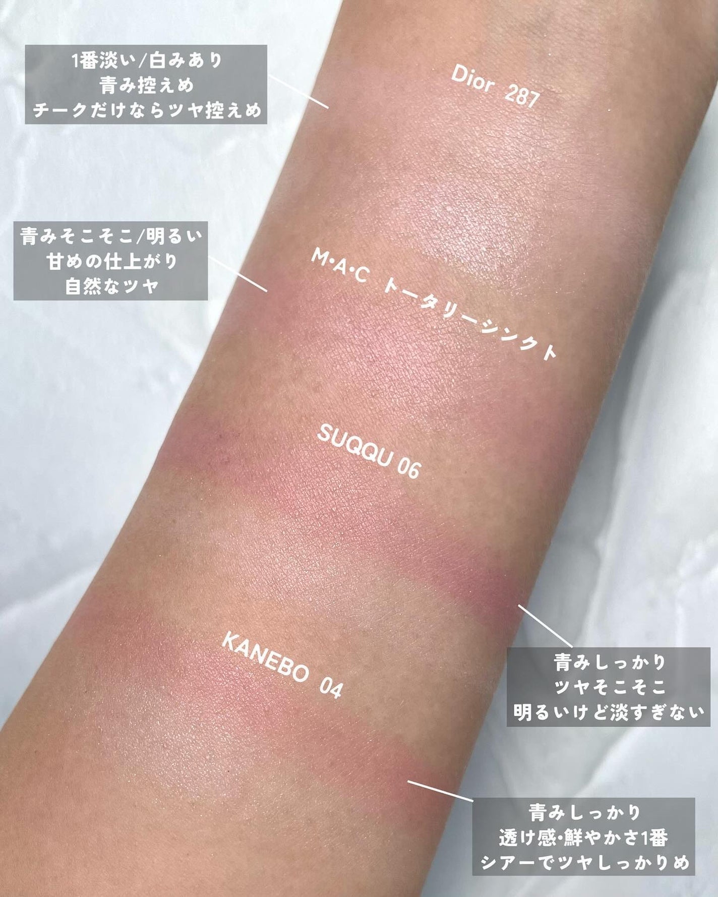 カネボウ ムードブースティングブラッシュ/KANEBO/パウダーチークを使ったクチコミ(5枚目)