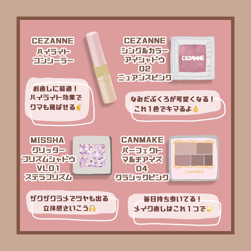 パーフェクトマルチアイズ/キャンメイク/アイシャドウパレットを使ったクチコミ（2枚目）