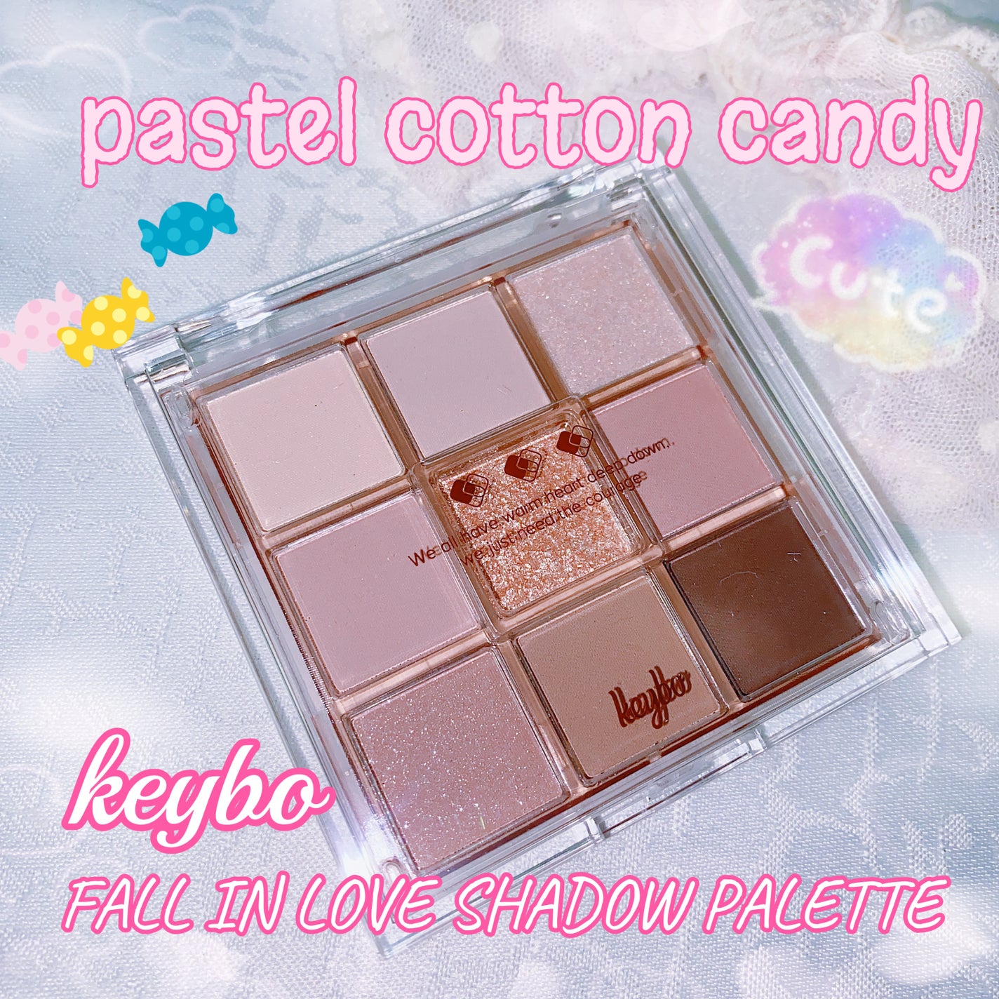 KEYBO FALL IN LOVE SHADOW PALETTE/keybo/アイシャドウパレットを使ったクチコミ(1枚目)