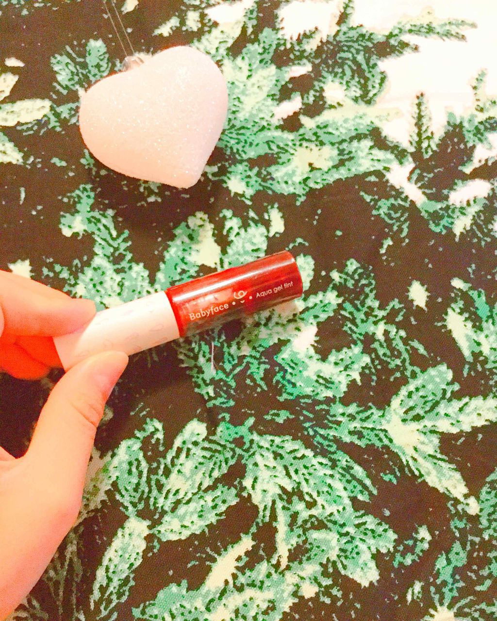 ベビーフェイス アクアジェル ティント/ベビーフェイス/リップティントを使ったクチコミ（2枚目）