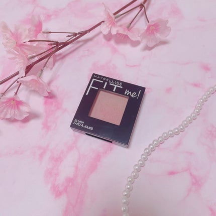 フィットミー ブラッシュ/MAYBELLINE NEW YORK/パウダーチークを使ったクチコミ(1枚目)