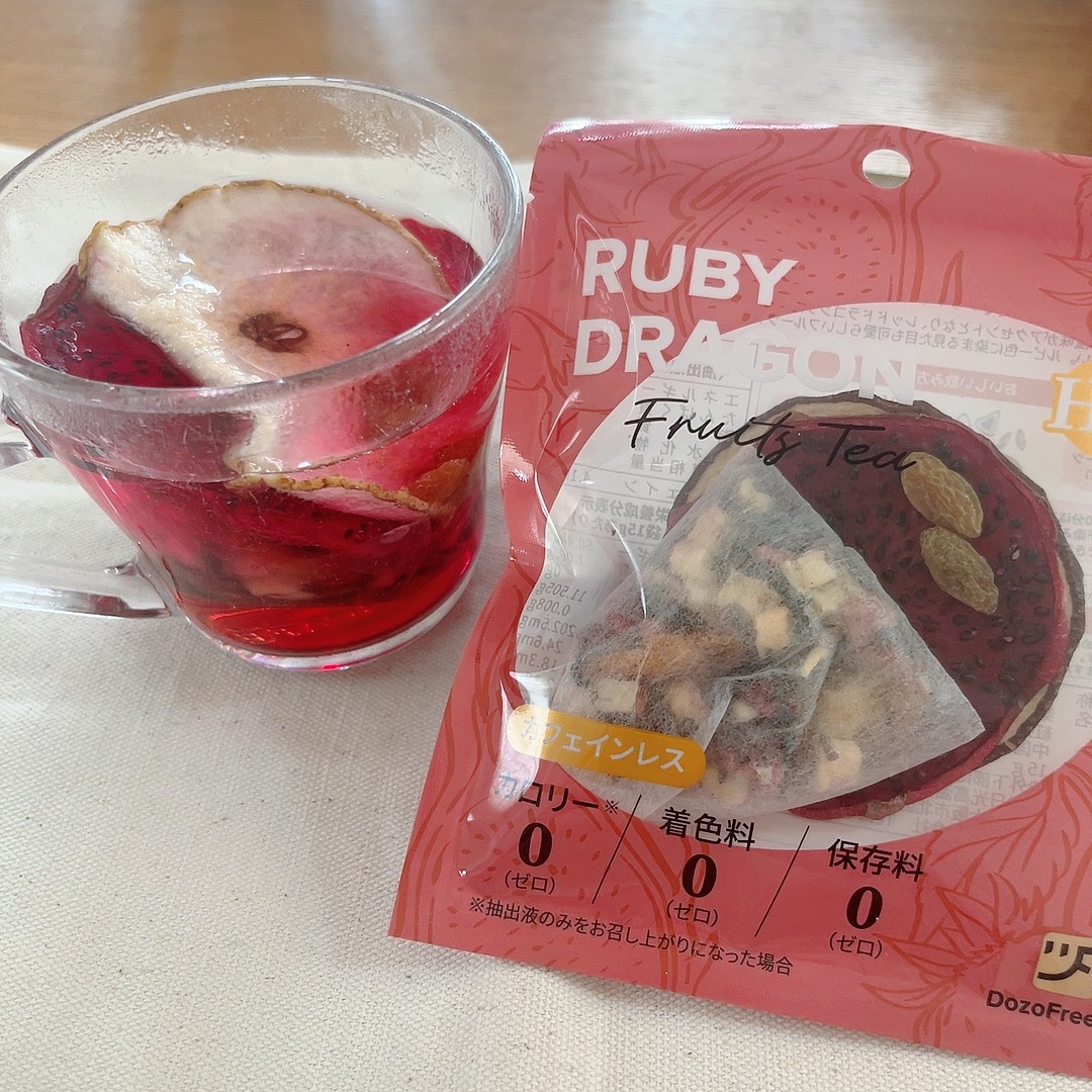 フルーツティー/DozoFreesh/美容ドリンクを使ったクチコミ（3枚目）