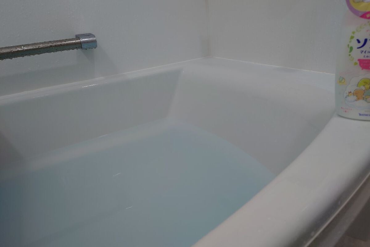 ソフレ マイルドミー ミルク入浴液 和らぐサクラの香り/薬用ソフレ/保湿系入浴剤を使ったクチコミ(2枚目)